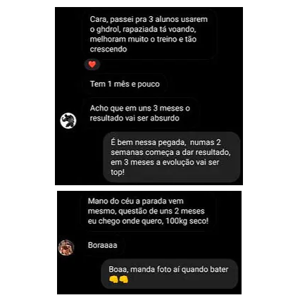 Relatos e depoimentos reais de usuários sobre o GHDROL