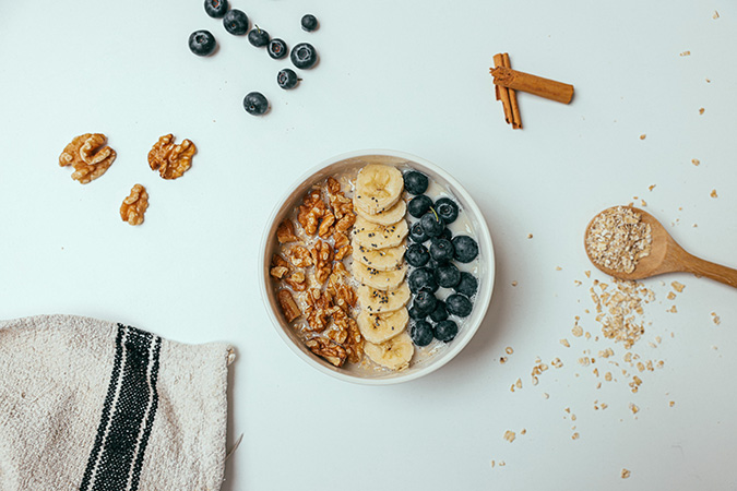 Banana com aveia ajuda ganhar massa